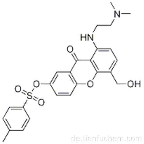 8 - ((2- (DiMethylaMino) ethyl) aMino) -5- (hydroxyMethyl) -9-oxo-9H-xanthen-2-yl-4-methylbenzolsulfonat CAS 86456-22-6